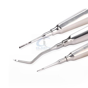 Élévateur de racine manuel en acier inoxydable pour extraction dentaire, extracteur de pointe de racine apicale, élévateur de racine luxateur, réutilisable, CE - Product Image 3