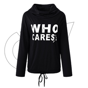 เสื้อสเวตเชิ้ตมีฮู้ดสีเขียวมิ้นท์สำหรับผู้หญิง ยี่ห้อ Carewear ผลิตจากผ้าผสมโพลีเอสเตอร์/คอตตอน ระบายอากาศได้ดี แขนยาว เหมาะสำหรับใส่ลำลองในฤดูหนาว - Product Image 5
