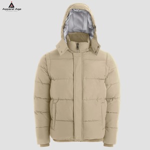 Vestes matelassées unisexes personnalisées avec logo, coupe ample, pour activités de plein air, doudounes, vestes de sport d'hiver, vestes zippées à capuche, vêtements personnalisés pour hommes - Product Image 6