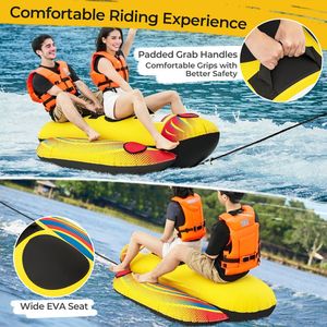Gommone Gonfiabile Trainabile per 1 o 2 Persone, Tipo Banana Boat, per Avventure in Barca - Product Image 6