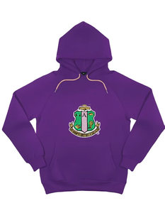 Sudadera con Capucha de Alta Calidad para Regalo de Hermandad AKA, Sudadera con Logotipo Bordado en Chenille Personalizado, Sudadera con Letras Griegas Personalizadas Estilo Universitario - Product Image 5