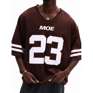 Maillots de supporter personnalisés de qualité supérieure, faible MOQ, service OEM, maillot d'équipe personnalisé, maillot de football américain très vendu, streetwear - Product Image 2