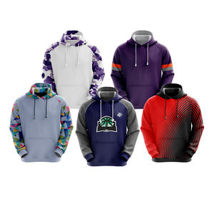 Sweat à capuche personnalisé Olympians pour homme, impression par sublimation, manches raglan, style décontracté automne, 100% polyester - Product Image 6