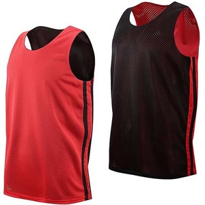 Men's Team Pack Numbers Reversible Basketball Jersey 100% Polyester Breathable Summer Plus Size Winter Black and White Practice - Product Image 1