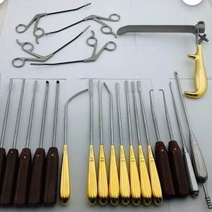 Ensemble d'instruments de lifting facial, outils de chirurgie plastique endoscopique, acier inoxydable de qualité supérieure - Product Image 3