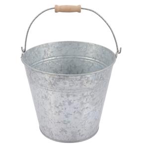 Meilleures ventes : Seau à cendres de cheminée vintage en fer galvanisé noir, de luxe, robuste, pour bois de chauffage, taille, forme et couleur personnalisables - Product Image 5