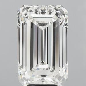 Diamant blanc de laboratoire de qualité supérieure, taille émeraude, 7,55 carats, à éclat brillant, pour bijoux fins, bagues, pendentifs, boucles d'oreilles - Product Image 1