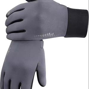 Clean Design <b>Touchscreen</b> Thermal <b>Gloves</b> Textured Slip for Winter Sports Running Biking Outdoor Tasks Anti Slip Riding <b>Glove</b> - Product Image 1