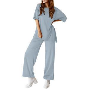 Women's <b>Sets</b> Casual Wear Co-ord <b>Set</b> Comfortable Matching Top And Bottom For Relaxed And Outfits Daily To Wear Co-ord <b>Set</b> Women's - Product Image 1