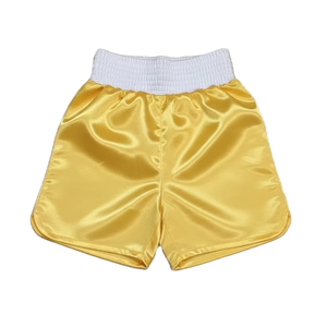 Shorts de boxe professionnels pour hommes avec ceinture élastique, tissu en toile respirant et séchage rapide pour le sparring et l'entraînement physique - Product Image 1