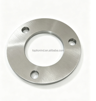 Plaque de base en acier inoxydable pour tube rond de balustrade, raccords à bride pour tube de rampe d'escalier