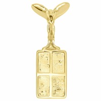 KRISHNAM JEWELS Pendentif logo Rolls Royce Hip Hop avec diamant, design tendance, bijoux unisexe, certifié par une tierce partie