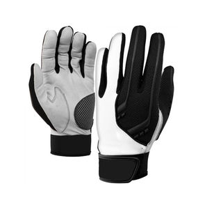 Wholesale Premium Quality Leather <b>Baseball</b> Batting Gloves Custom Logo Ambidextrous Design Breathable Hook Loop Closure for - Product Image 6