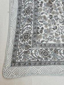 100% Cotton Hand <b>Block</b> Printed Single <b>Bed</b> Dohar Artisan Made Handmade Traditional Hand Crafted 100% Cotton Reversible Dohar - Product Image 5
