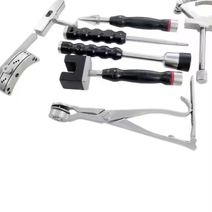 Ensemble d'instruments chirurgicaux orthopédiques professionnels 11 pièces en acier inoxydable de haute qualité pour hanches, genoux, colonne vertébrale, tibia, fémur, manuel et motorisé - Product Image 2