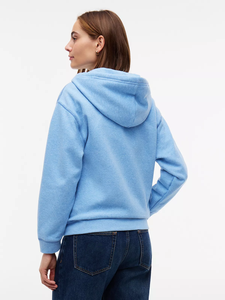 Sudadera con capucha de forro polar personalizada con cremallera para hombre, estilo holgado, color liso, con bolsillo frontal, productos al por mayor - Product Image 3