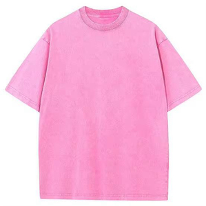 เสื้อยืดเดนิมทรงโอเวอร์ไซส์สำหรับผู้ชาย PUFFIN SPORTS แบบสั่งทำพิเศษ (OEM) แขนสั้น คอกลม สีพื้น ผ้าฝ้ายซักนุ่ม สวมใส่สบาย ทรงปกติ - Product Image 2