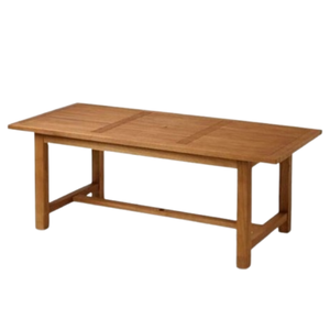 Fabrication en Indonésie Table à manger en bois de teck de haute qualité pour 6 places pour le jardin - Product Image 2