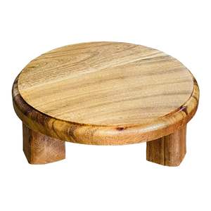 Soporte de Madera de Pino para Macetas Individuales, para Balcón, Interior, Exterior, Jardín, Flores, Suculentas - Product Image 4