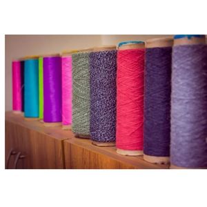 NE 16S/1เส้นด้ายฝ้ายสีอ่อนรีไซเคิลสำหรับถักด้วยมือสิ่งทอและเสื้อผ้าที่ทนทานอย่างยั่งยืน - Product Image 2