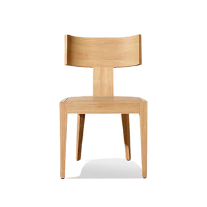 Modern <b>Teak</b> Wood Dining <b>Chair</b> Upholstered Seat Wooden Side <b>Chair</b> for Dining Room Villa Hotel - Product Image 5
