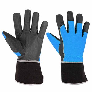 ถุงมือช่างหนังสังเคราะห์คุณภาพพรีเมียม Amara ถุงมือป้องกันมือสำหรับงานหนัก ป้องกันภัยส่วนบุคคล  รับสกรีนโลโก้ - Product Image 2