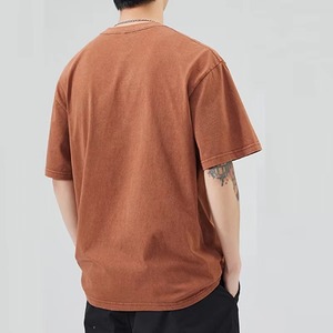 Camiseta de Hombre Nueva, Corte Cuadrado, Lavado a la Piedra, Poliéster y Algodón, Estilo Casual, Oversize, Streetwear, Disponible en Varios Tamaños - Product Image 5