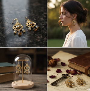 Hot Selling 925 Sterling <b>Silver</b> Drop Earrings Natural Labradorite Trendy Dangle Design Artisan Look Fashion Jewelry for Women - Product Image 3