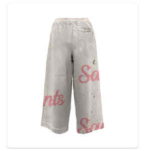 Conjunto Deportivo de Dos Piezas para Hombre, 100% Algodón, Personalizado, Grueso, Estampado, Desgastado, Bordado, Decolorado por el Sol, Sudadera con Capucha y Pantalones Acampanados - Product Image 3