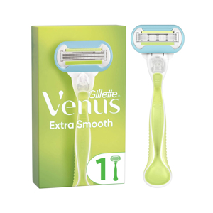 Women Non-Disposable 5-Blade Half Blade Replaceable Stainless Steel Razor <b>Rubber</b>/<b>Plastic</b> Green/Pink Box Packed Face Bikini Hair - Product Image 6