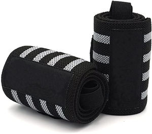 Muñequeras Elásticas Personalizadas para Entrenamiento en Gimnasio, Unisex, Soporte para Levantamiento de Pesas, Protección para Fisicoculturismo, Resistentes - Product Image 2