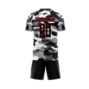 2026 Soccer Uniform Breathable Short Jersey High Quality Soccer Jerseys Unique Design Low MOQ Sportswear Slim Plus Size - Product Image 3