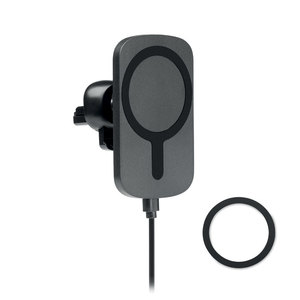Dispositivo portatile ad alta efficienza per la ricarica all'interno del veicolo Adia Custom caricabatterie Wireless 10W - Product Image 1