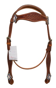 Top Trending Customised Premium Leather Western Headstall Equestrian <b>Halter</b> with Custom Logo Horse Riding Gift - Product Image 3