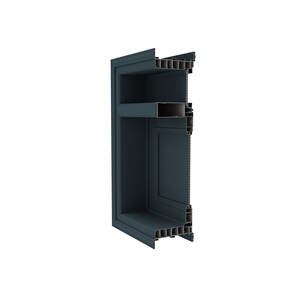 โปรไฟล์ประตูและหน้าต่างอลูมิเนียมรุ่น Integrated Architrave 6000 Series 118 Series พร้อมระบบพับเลื่อนแบบ Heavy Duty รุ่น 6063 T5 - Product Image 6