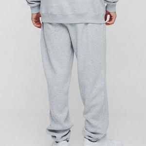 Wholesale Custom High Quality <b>Oversized</b> Canvas Heavyweight Breathable Drawstring Closure Trousers Loose Fit Men's Pants - Product Image 3