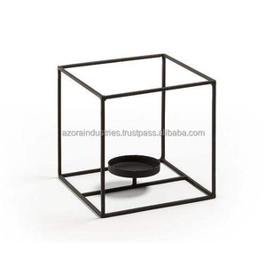 Centre de table de mariage et de fête Hôtel Dîner Fil de fer Bougeoir de table Bougeoir décoratif Bougeoir Votive Holder - Product Image 2