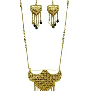 Fashionable Designer Classic Brass Link <b>Chain</b> Chokers Necklace with Gold Plating Arabic Jewellery for Women Free Size - Product Image 4