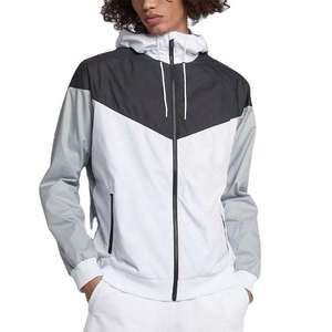 Unisex Canvas Windbreaker <b>Jacket</b> Stylish Breathable Quick Dry Anti-Bacterial <b>Light</b> Weight Front Logo Breathable Quick Dry <b>Jacket</b> - Product Image 1