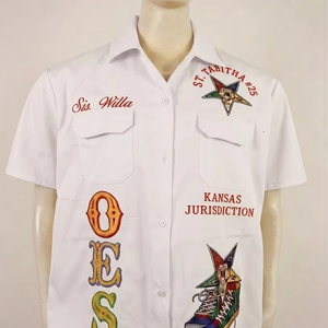 Chemise OES Apparel – Vêtements de l'Ordre de l'Étoile d'Orient – Ordre de l'Étoile d'Orient (OES) avec cette magnifique chemise OES au design élégant - Product Image 1