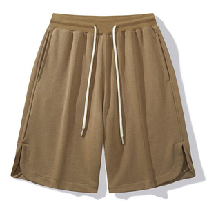 ARTIZ INTERNATIONAL Custom Men's Mid Rise Relaxed Fit Waterproof <b>Plaid</b> Pattern Polyester/Cotton Canvas Drawstring Closure <b>Shorts</b> - Product Image 4