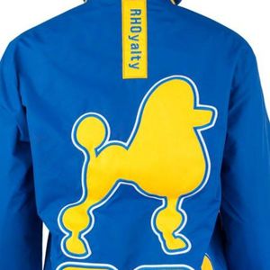 Veste coupe-vent SGR bleu roi et or légère, personnalisée avec lettres grecques, brodée pour équipe de sororité, idéale pour l'extérieur - Product Image 6