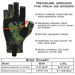 Guantes de Pesca Ligeros y Transpirables con Agarre Antideslizante, Cierre de Gancho y Bucle para Uso Unisex, Guantes de Pesca en Agua Dulce y Salada - Product Image 2