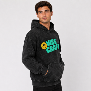 Sudadera Retro Streetwear para Hombre, Algodón Grueso, Corte Oversize, Bordado Personalizado, Estilo Vintage, Venta al por Mayor - Product Image 5