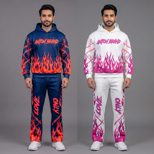 Vintage Men's Outdoor Running Fitness Hooded Drawstring Zipper <b>Patchwork</b> Casual <b>Jacket</b> Pattern 100% Nylon Full Length - Product Image 2