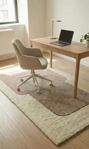 Alfombra Moderna de Diseño Geométrico Superpuesto, Tejida a Mano, Suave y Minimalista para Sala de Estar, Dormitorio y Decoración del Hogar - Product Image 5