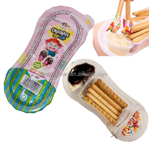 Fabbrica OEM deliziosi bastoncini di biscotti per <span class=keywords><strong>bambini</strong></span> marmellata di cioccolato tazza di biscotti per dita immersi in salsa di cioccolato biscotti al dito - Product Image 3