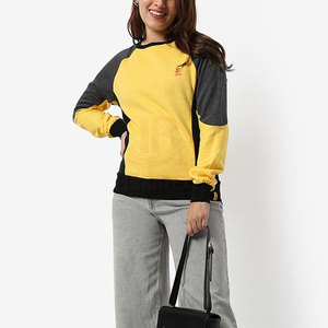 Sweat-shirts pour femmes grandes tailles, différentes couleurs, col rond, vêtements pour femmes, sweat-shirts fabriqués par IBRATEX INTERNATIONAL - Product Image 5