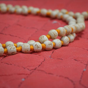 Collar de oración hecho a mano con cuentas de madera de hámster, para meditación, canto, joyería espiritual, venta al por mayor - Product Image 5