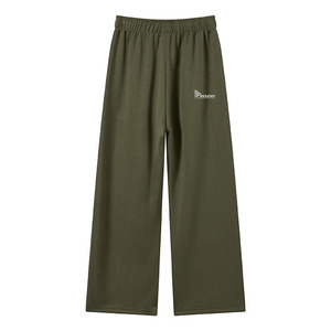 Pantalon de survêtement unisexe en coton surdimensionné – Joggers amples à jambe large avec cordon de serrage, vierges pour impression personnalisée - Product Image 5
